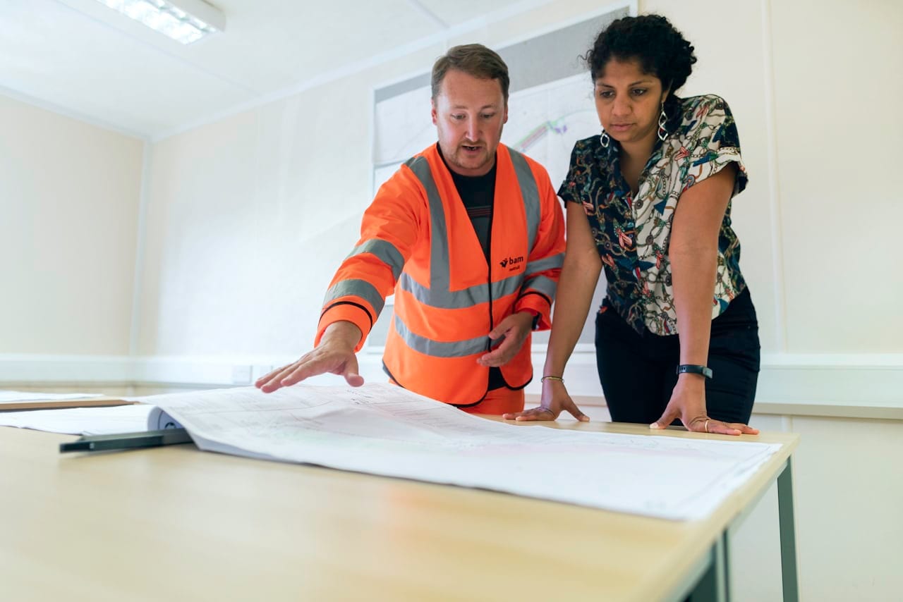 Bouwteam in overleg over planning en capaciteit